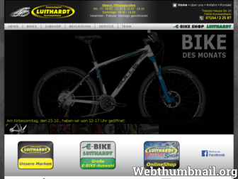 zweiradsport-luithardt.de website preview