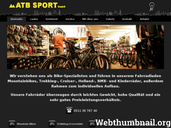 atb-sport.de website preview