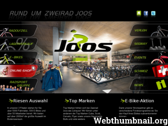 zweirad-joos.de website preview