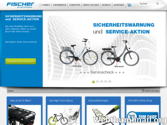 fischer-die-fahrradmarke.de website preview