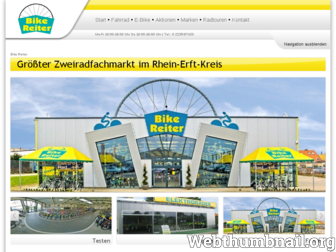 bike-reiter.de website preview