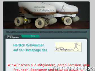 eschweiler-rollsport.de website preview