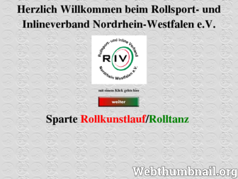 rollkunstlauf-nrw.de website preview