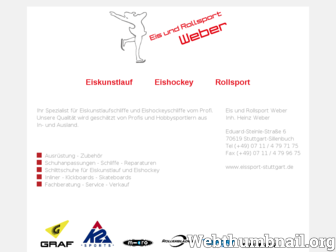 eissport-stuttgart.de website preview