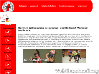 inline-undrollsportverbandberlin.de website preview