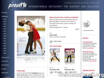 pirouette-online.de website preview