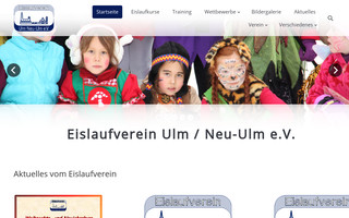 wordpress.eislaufverein-ulm.de website preview