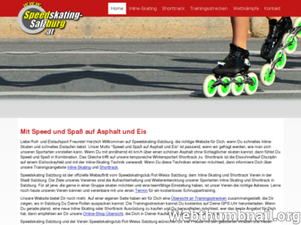 speedskating-salzburg.at website preview