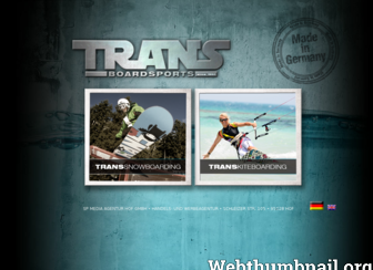 trans-snowsports.de website preview