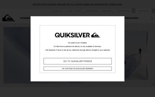 quiksilver.de website preview