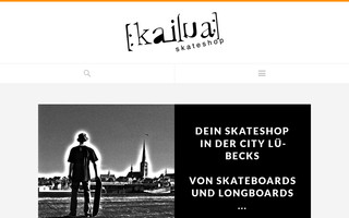 kailua-skateshop.de website preview