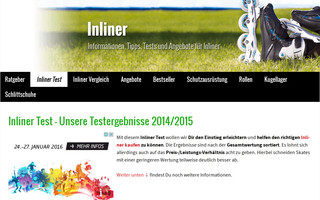 inliner-tests.de website preview