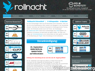 rollnacht.de website preview