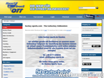 hockey-sports.de website preview