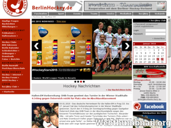berlinhockey.de website preview