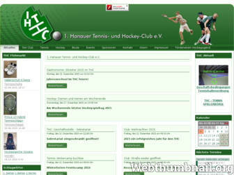 thc-hanau.de website preview