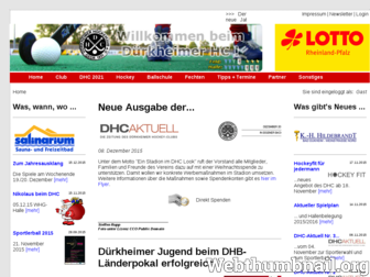 duerkheimer-hockey-club.de website preview