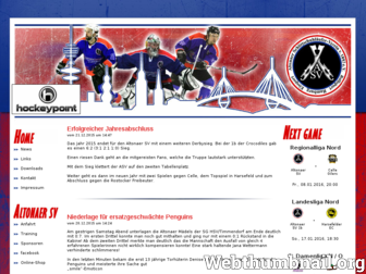 asv-eishockey.de website preview