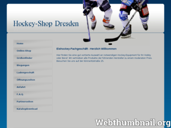 eishockeyladen.com website preview