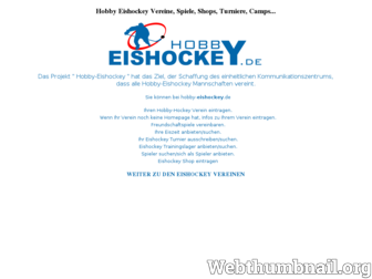 hobby-eishockey.de website preview