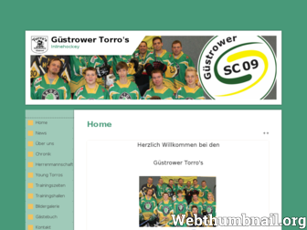 inlinehockey-guestrow.de.tl website preview