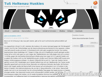 holtenau-huskies.de website preview