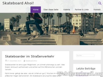 skateboard-ahoi.de website preview