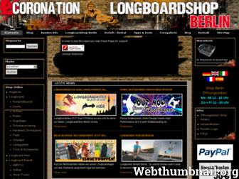 longboardshop-berlin.de website preview