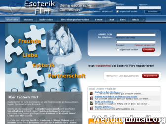 esoterikflirt.net website preview