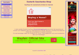 esoterik-geschenke-shop.de website preview
