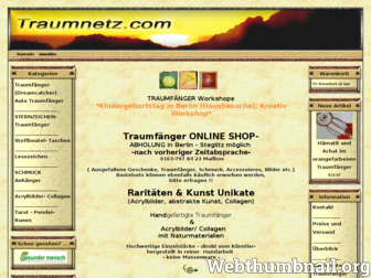 traumnetz.com website preview