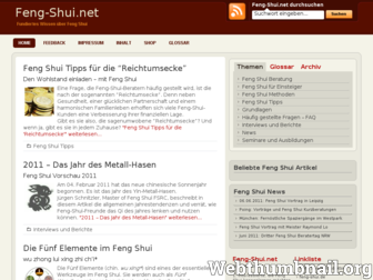 feng-shui.net website preview