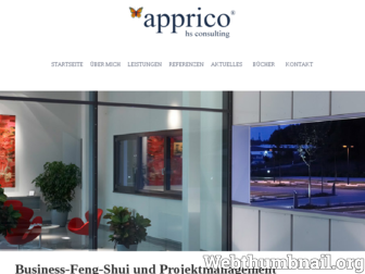 apprico.de website preview