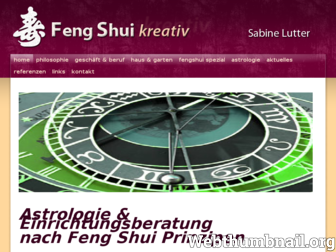 fengshui-kreativ.de website preview
