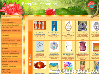 fengshui-shopping.de website preview