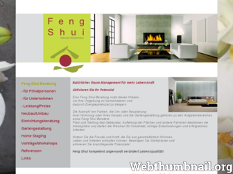 fengshui-designs.de website preview