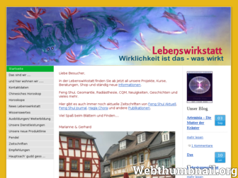 lebenswirkstatt.de website preview