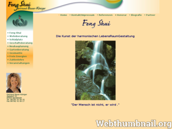 fengshui-bauer.de website preview