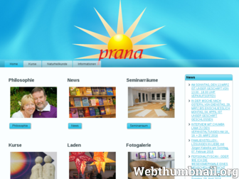 prana-gmbh.de website preview
