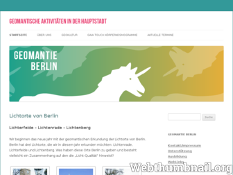 geomantie-berlin.de website preview