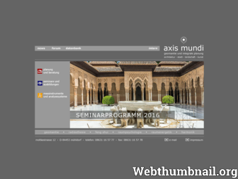 axis-mundi.info website preview
