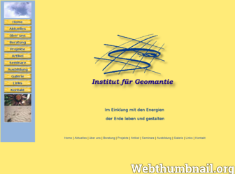geomantie-online.de website preview