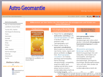 astrogeomantie.de website preview