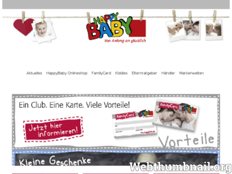 happybaby.de website preview