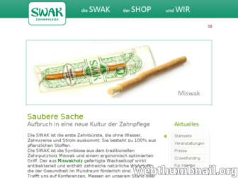 swak.de website preview