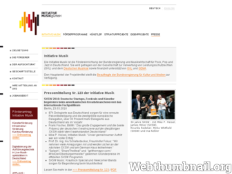 initiative-musik.de website preview
