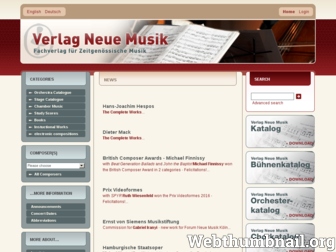 verlag-neue-musik.de website preview