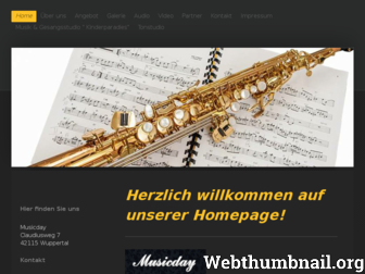 musicday-online.de website preview