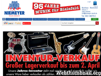 niemeyer-musik.de website preview