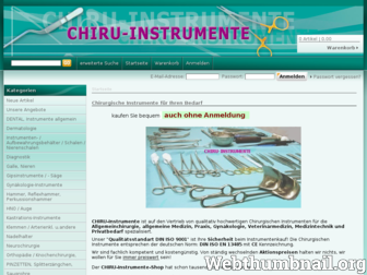 chirurgische-instrumente-shop.de website preview